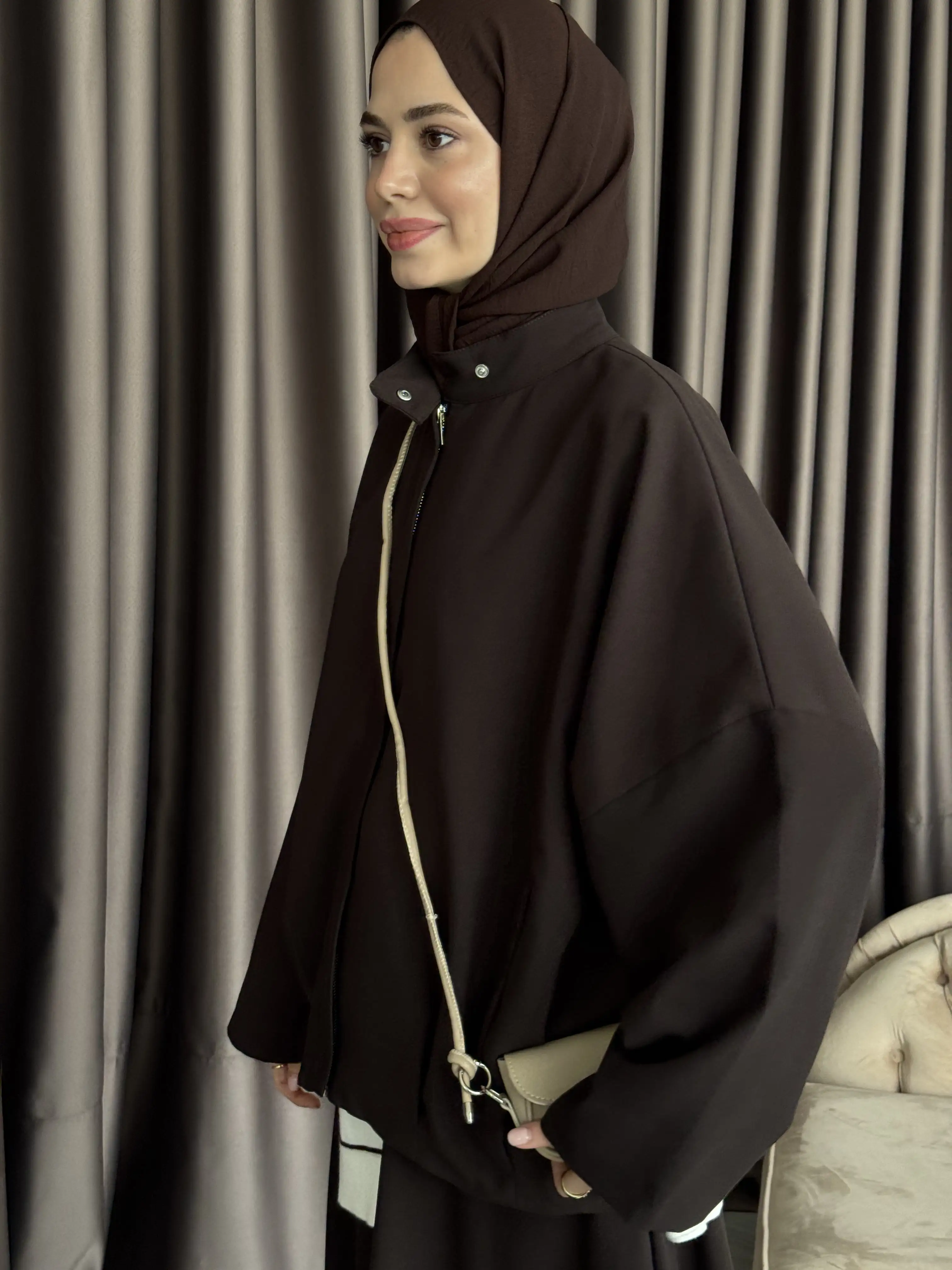 BOMBER CEKET KAHVE - 2