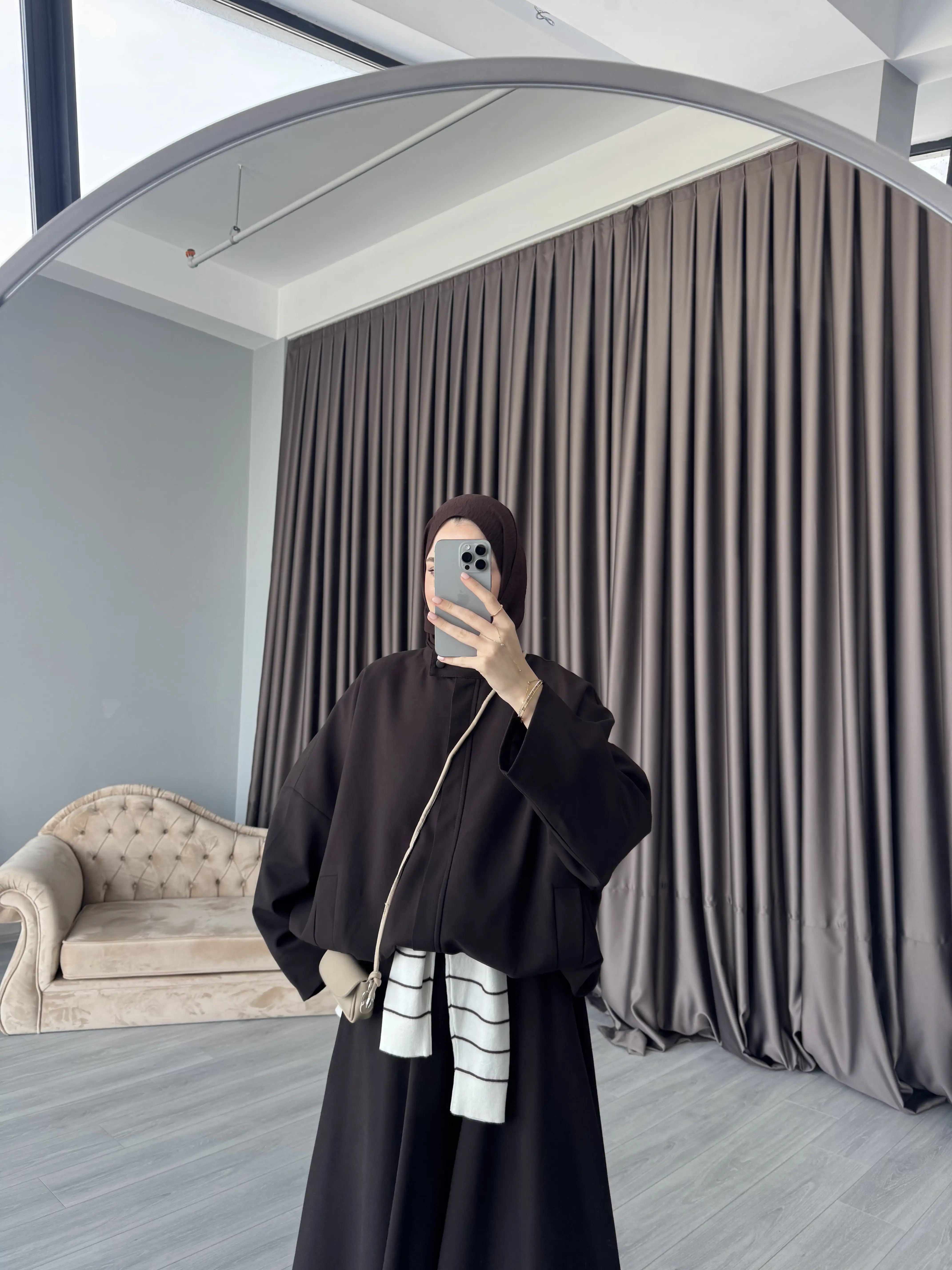 BOMBER CEKET KAHVE - 4